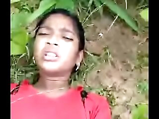 Desi Village Girl Shacking up Open-air
