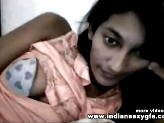 Aparana Indian Pre-eminent Year Collegegirl lil' Boobs Screwball Web cam Strip - indiansexygfs.com